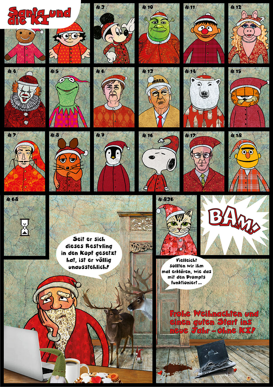 Weihnachtscartoon 2025