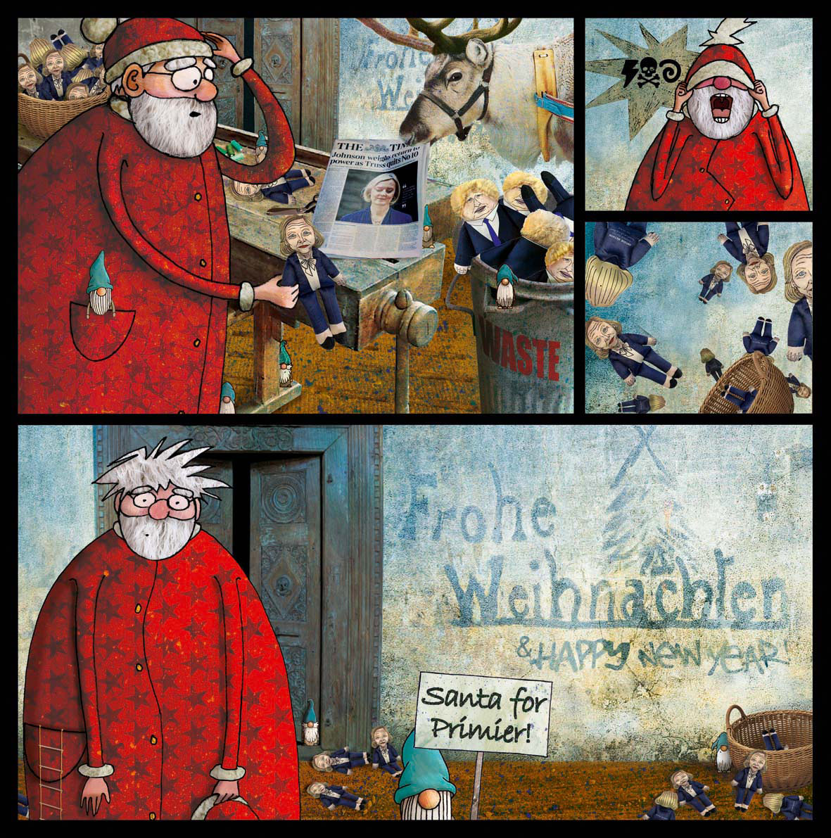 Weihnachtscartoon 2022